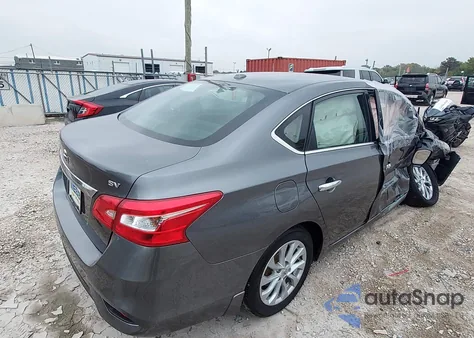 2019 Nissan Sentra Sv из США, поврежденный, VIN 3N1AB7AP0KY331787